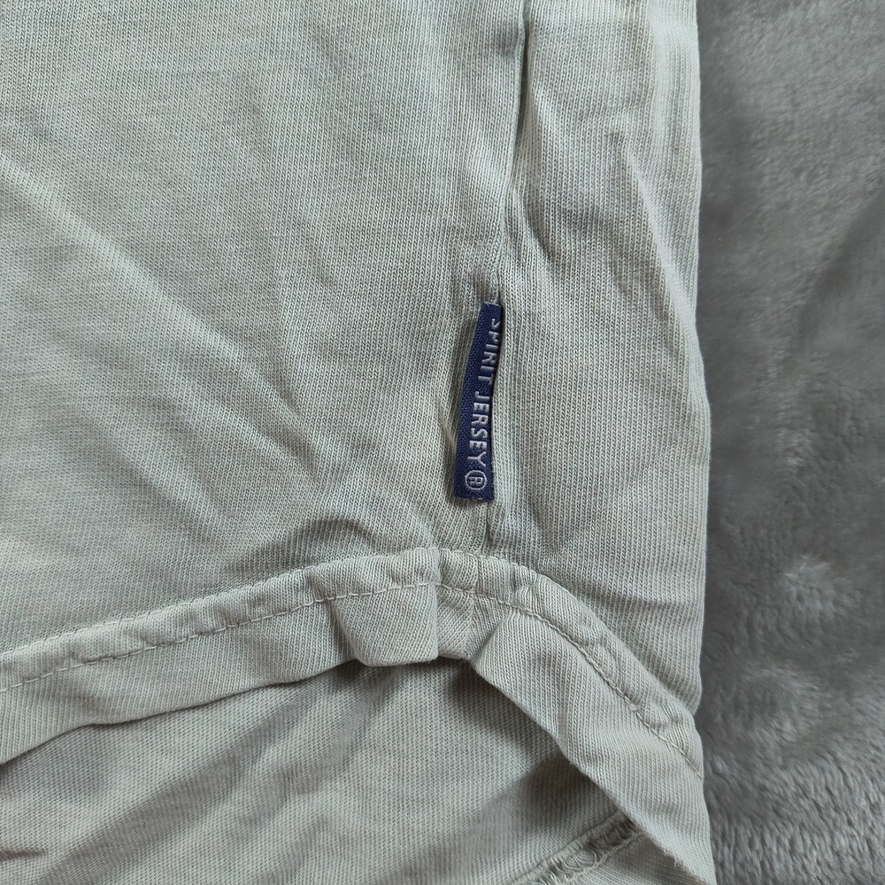 North Fork Spirit Jersey Shirt Men Large Off White Long Sleeve V Neck Cotton Usa View 6